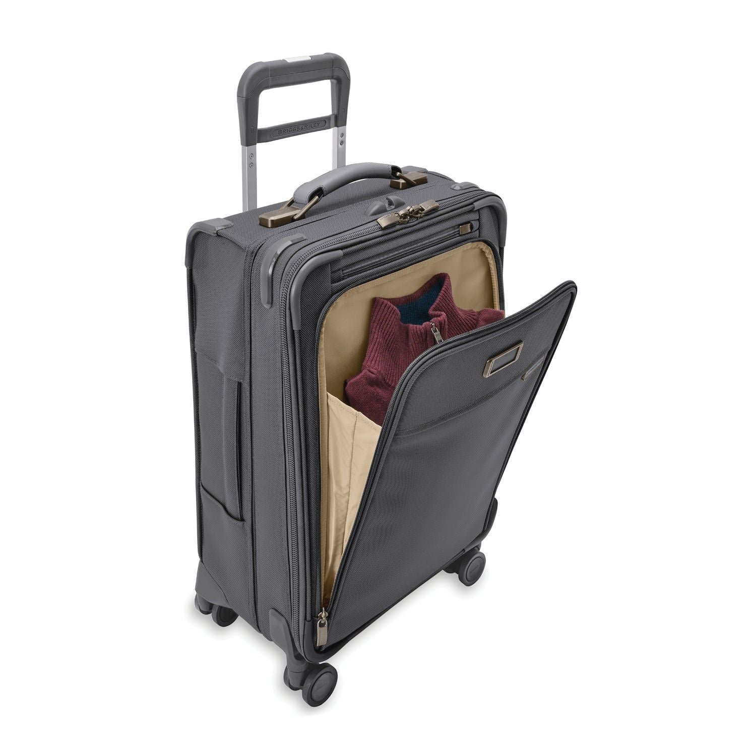 Briggs & Riley Baseline Limited Edition Essential 22" Carry-On Expandable Spinner - Steel