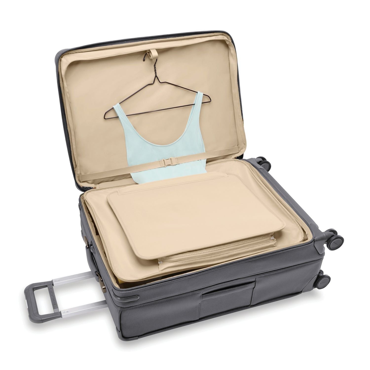 Briggs & Riley Baseline Limited Edition Large 29" Expandable Luggage Spinner - Steel