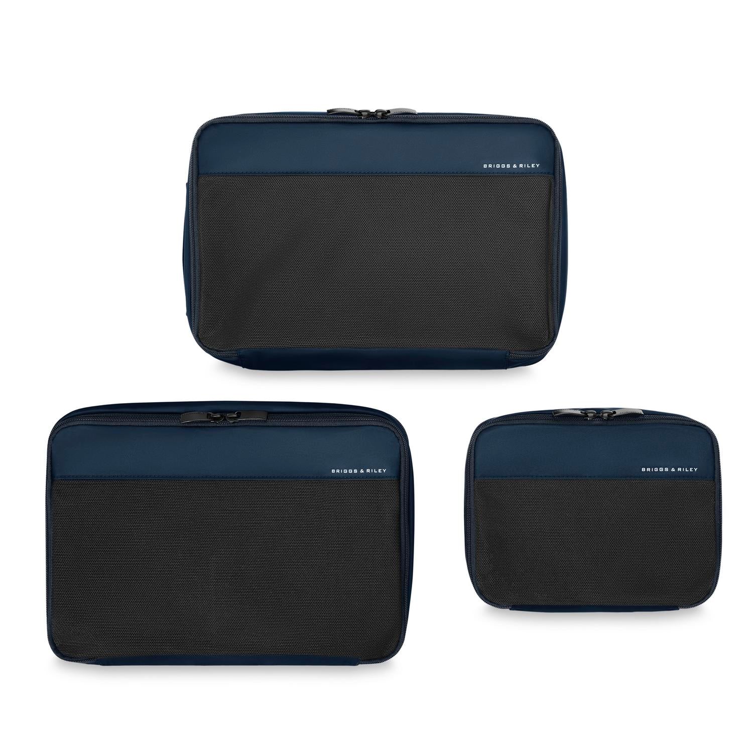 Briggs & Riley Carry-On Packing Cube Set - Navy