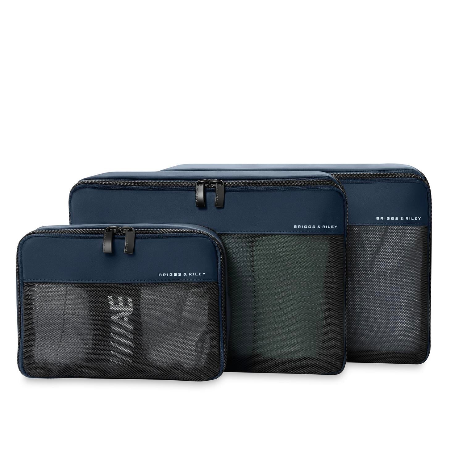 Briggs & Riley Carry-On Packing Cube Set - Navy