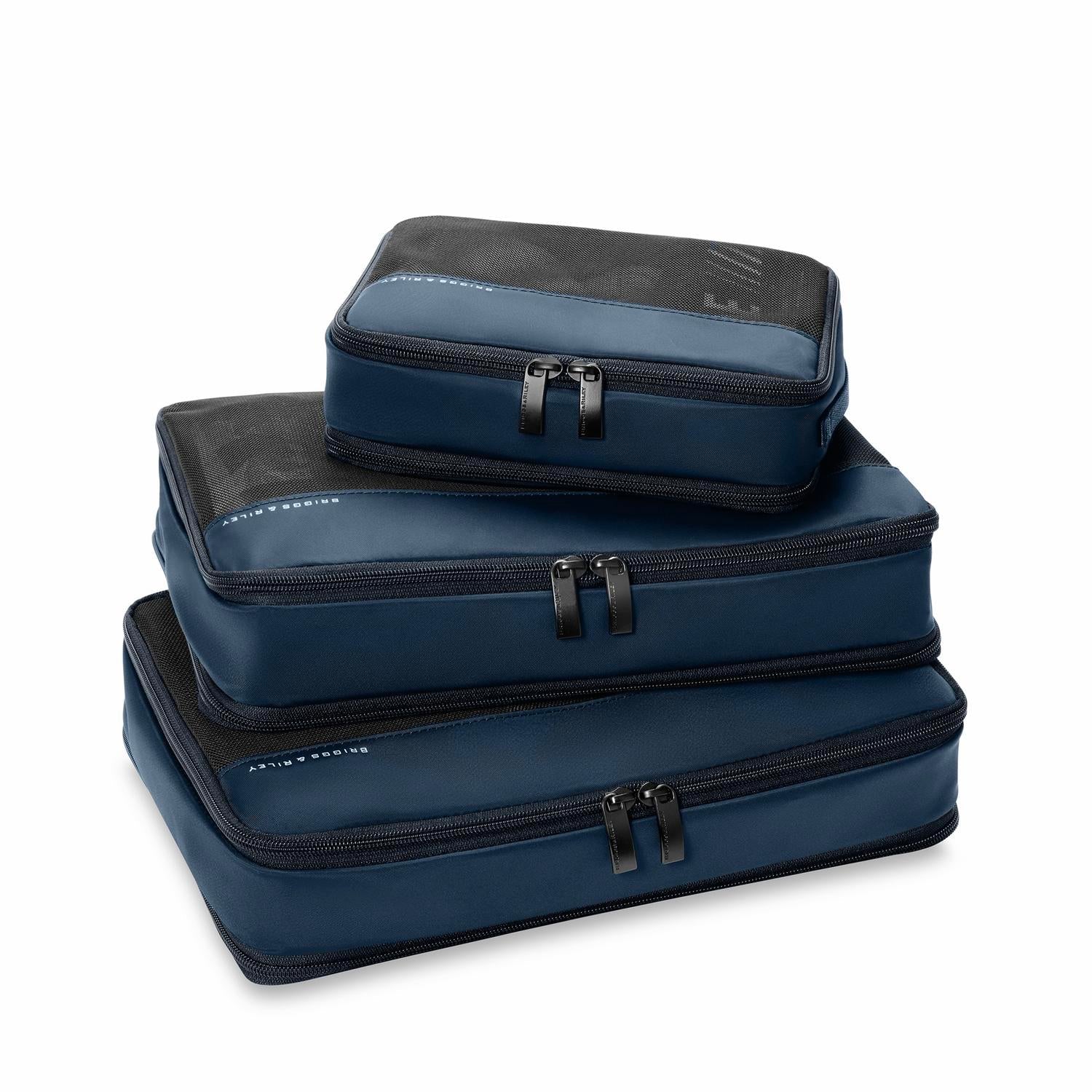 Briggs & Riley Carry-On Packing Cube Set - Navy