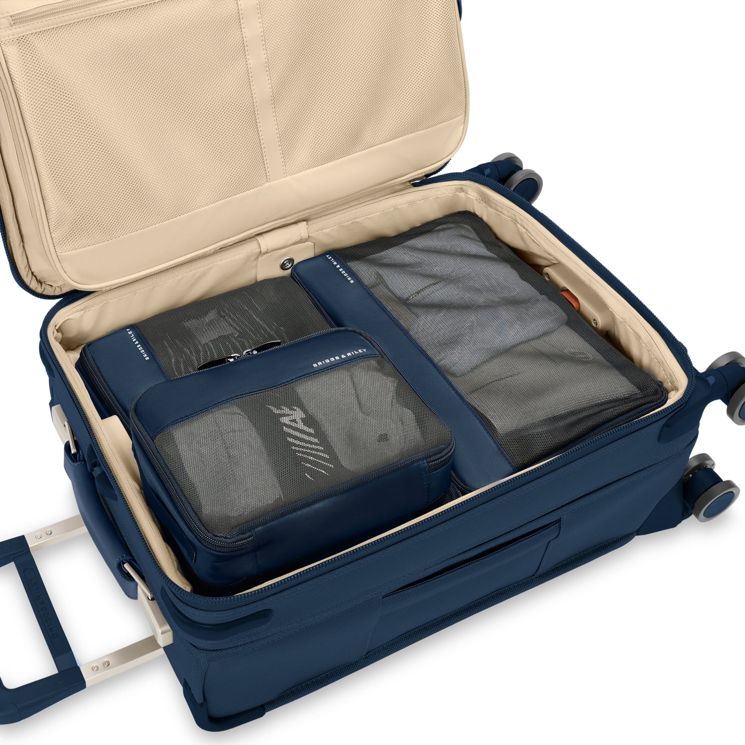 Briggs & Riley Carry-On Packing Cube Set - Navy