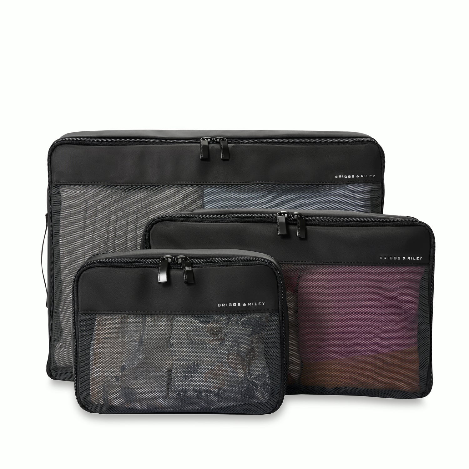 Briggs & Riley Check-In Packing Cube Set - Black