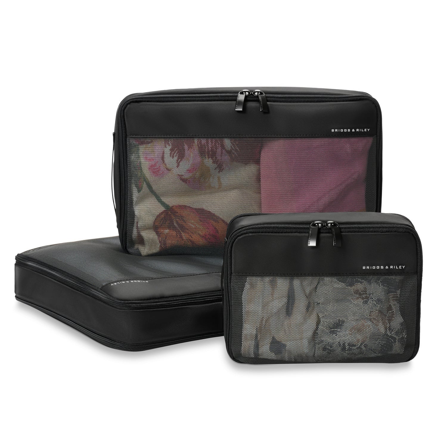 Briggs & Riley Check-In Packing Cube Set - Black