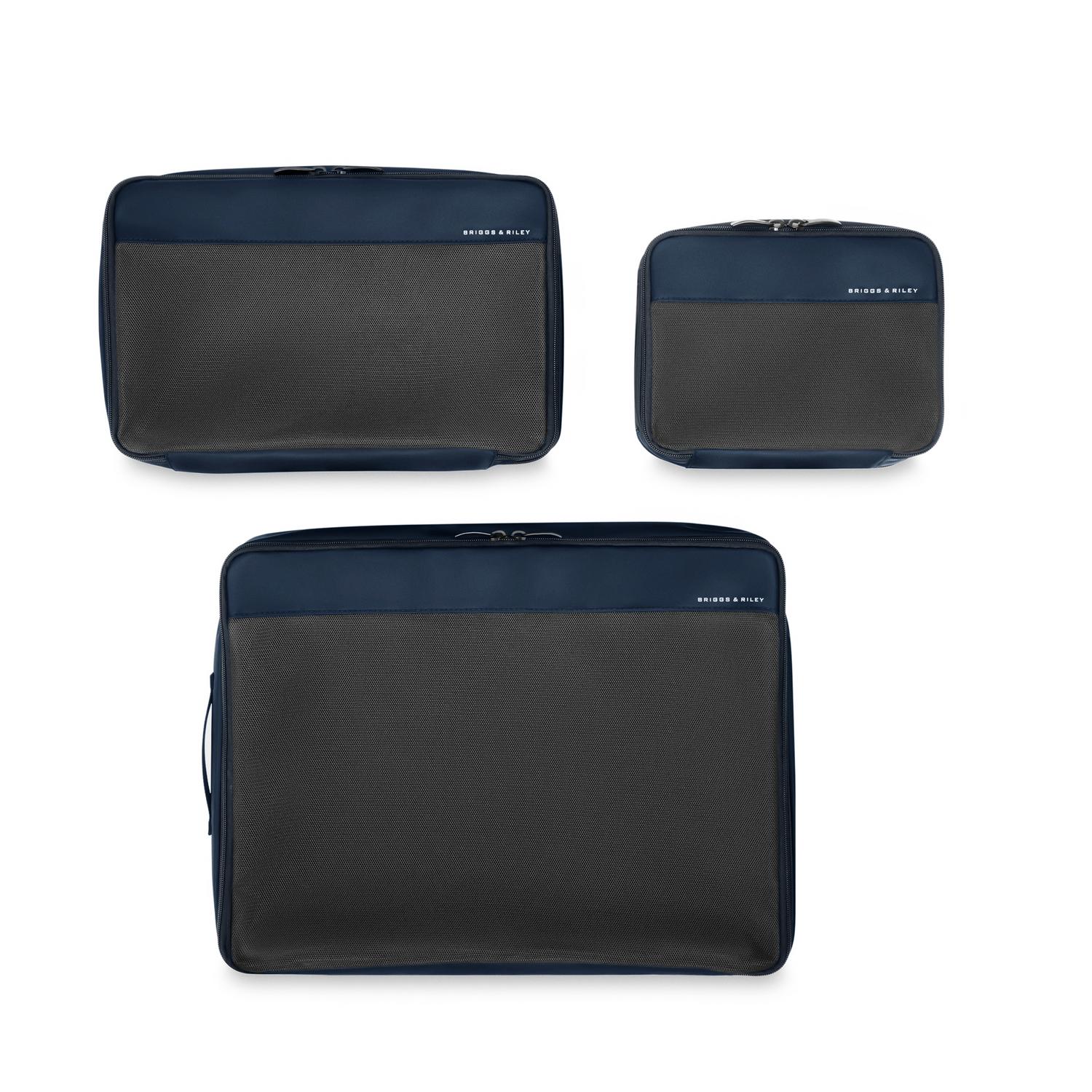 Briggs & Riley Check-In Packing Cube Set - Navy