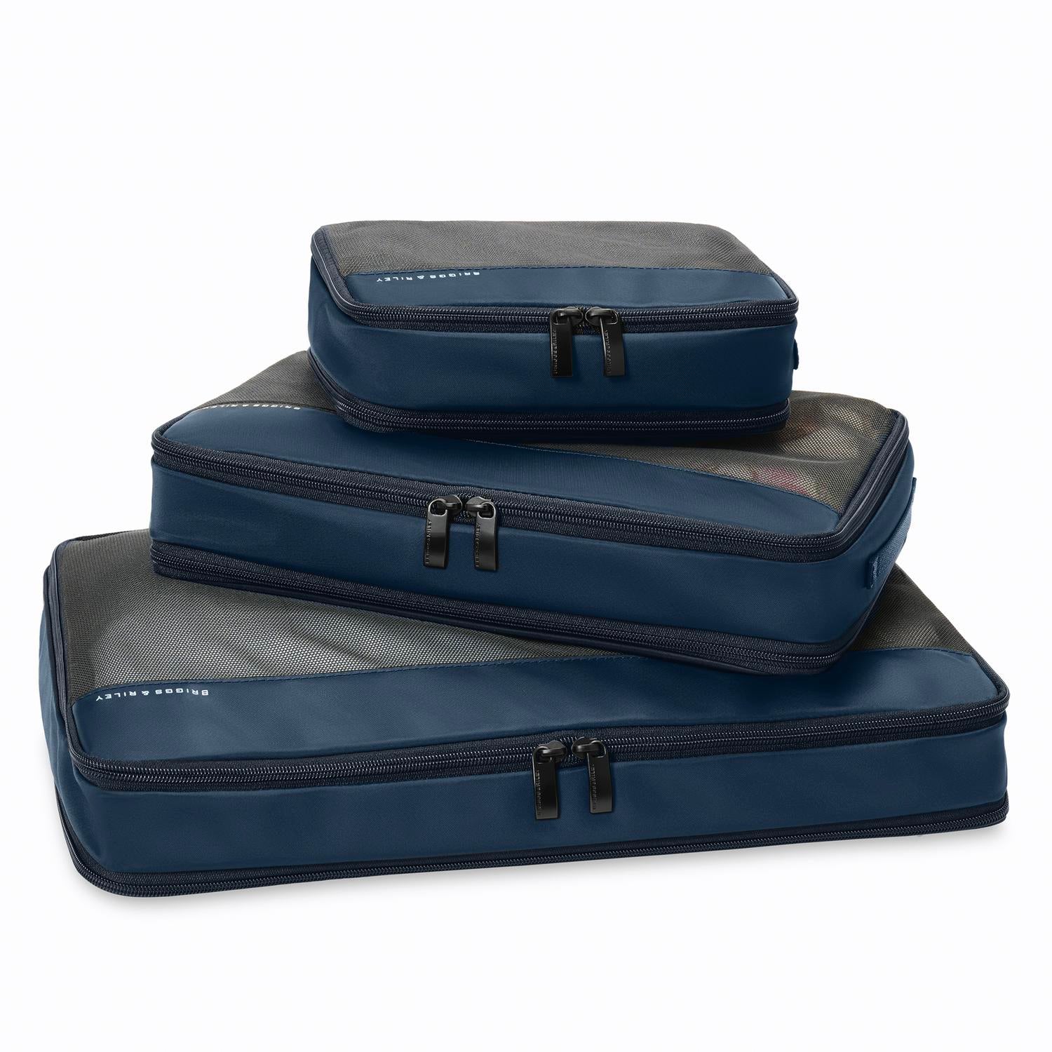 Briggs & Riley Check-In Packing Cube Set - Navy