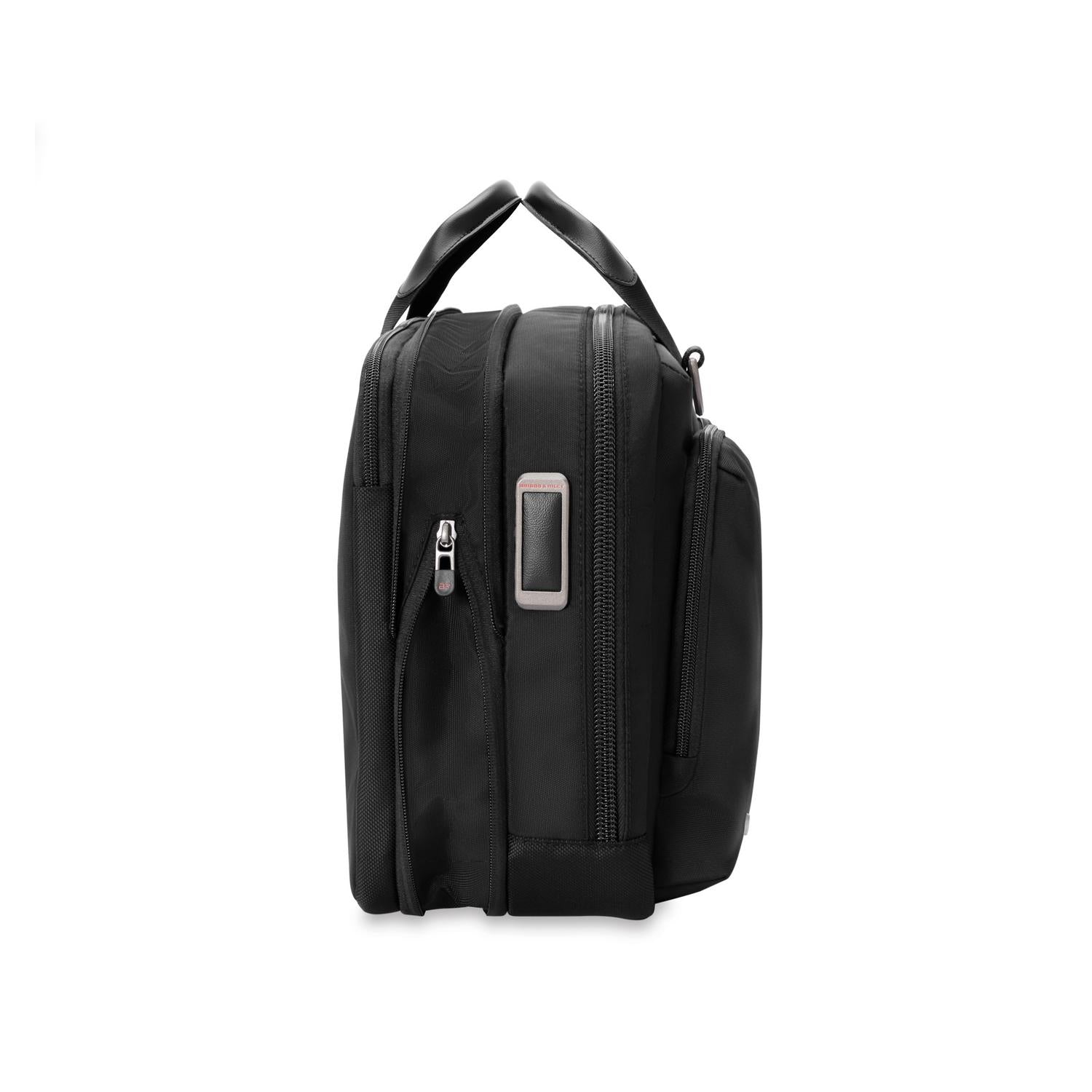 Briggs & Riley HTA Medium Expandable Briefcase - Black