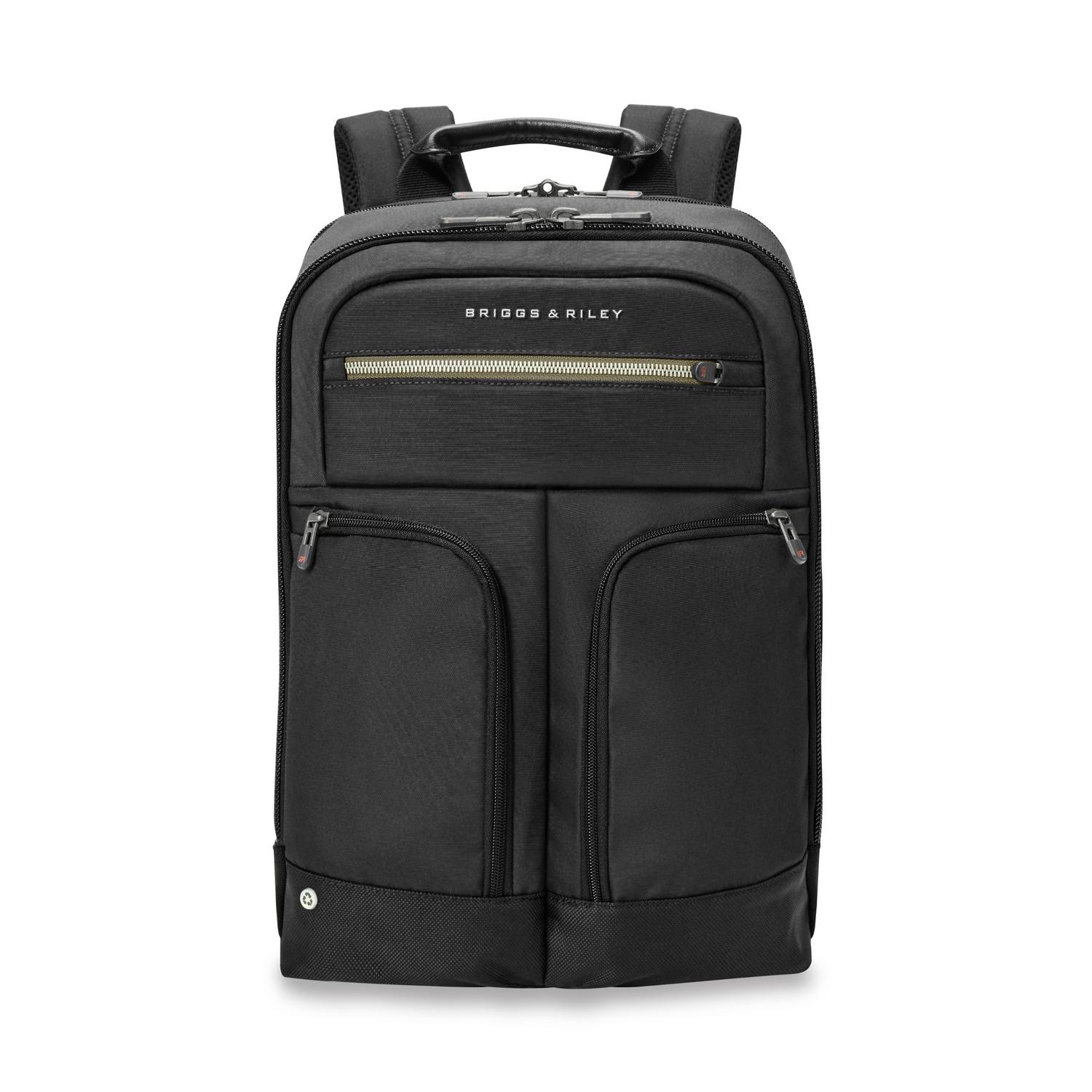 Briggs & Riley HTA Slim Expandable Backpack - Black
