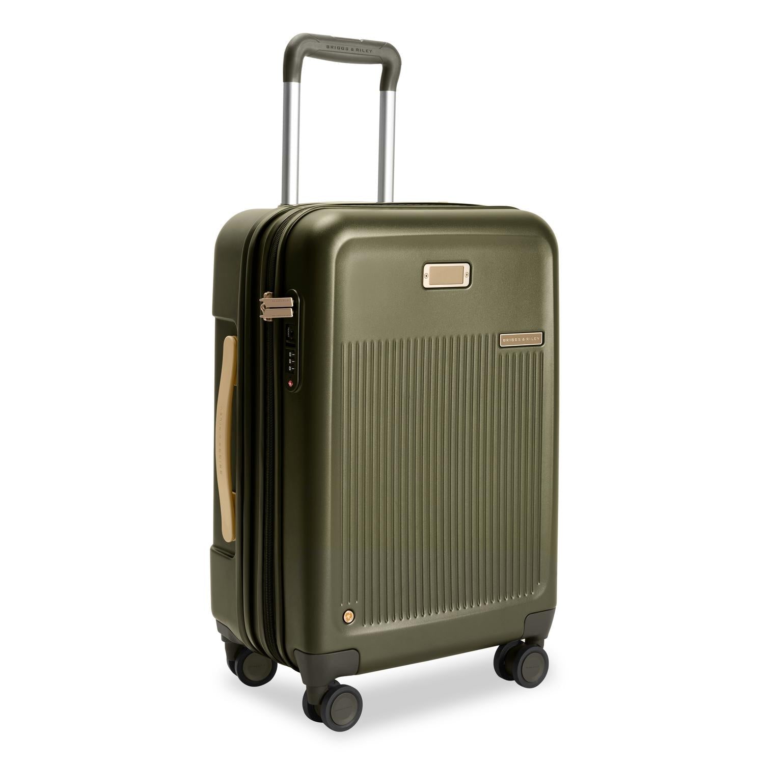 Briggs & Riley Sympatico 3.0 Essential Carry On Expandable Spinner 22" - Olive