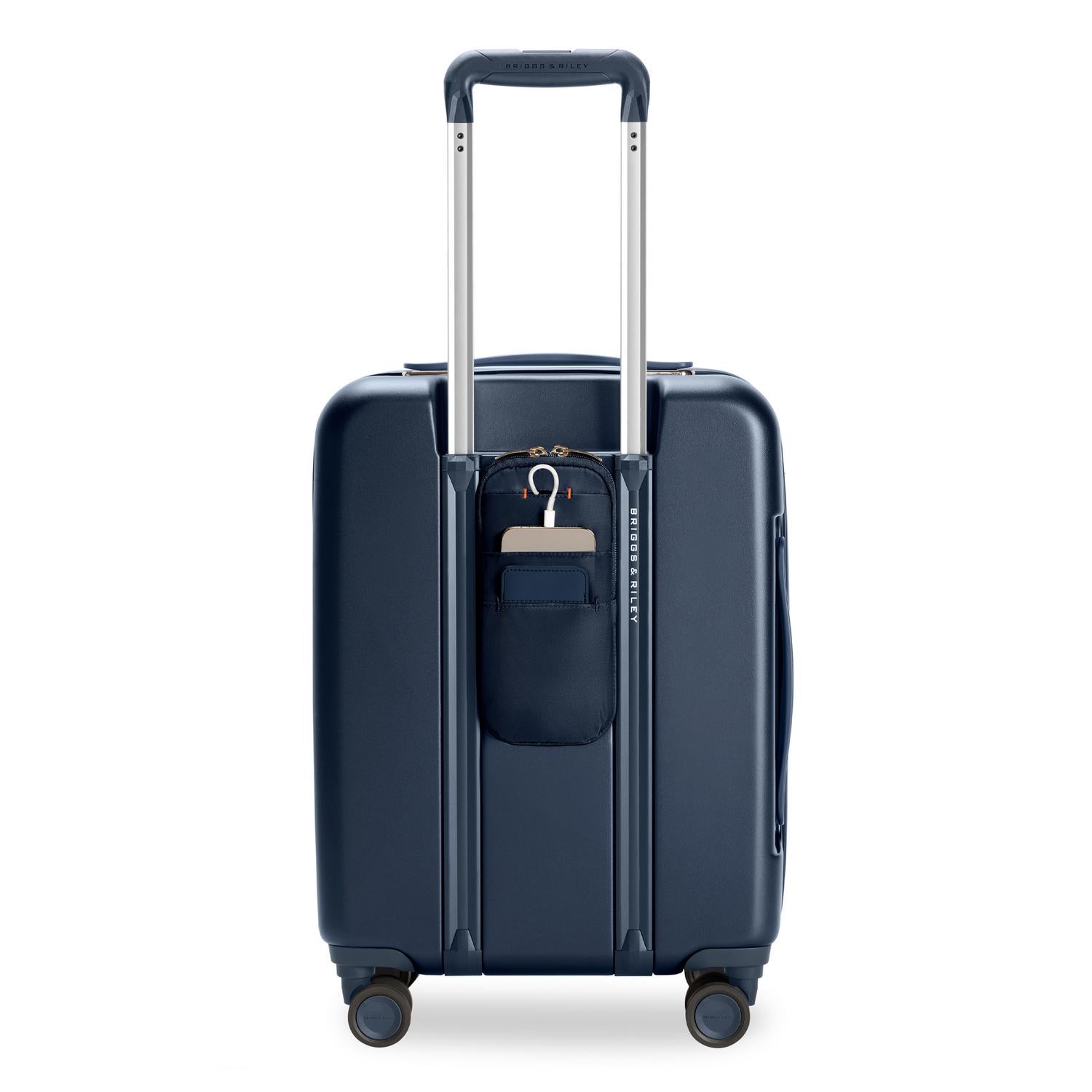 Briggs & Riley Sympatico 3.0 Global Carry On Expandable Spinner 21" - Navy