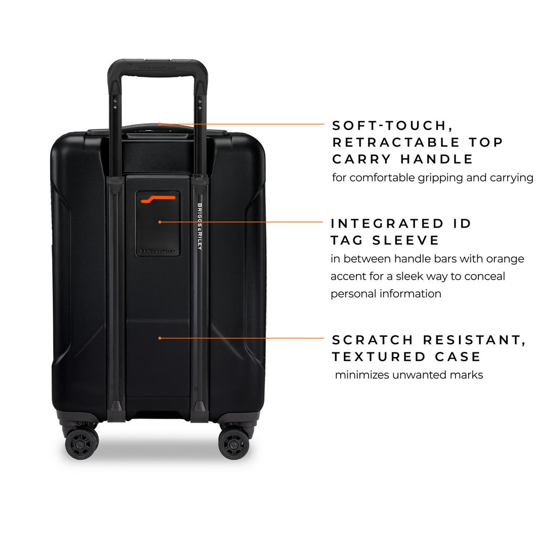 Briggs & Riley Torq 2.0 International Carry-On Luggage Spinner (Stealth)