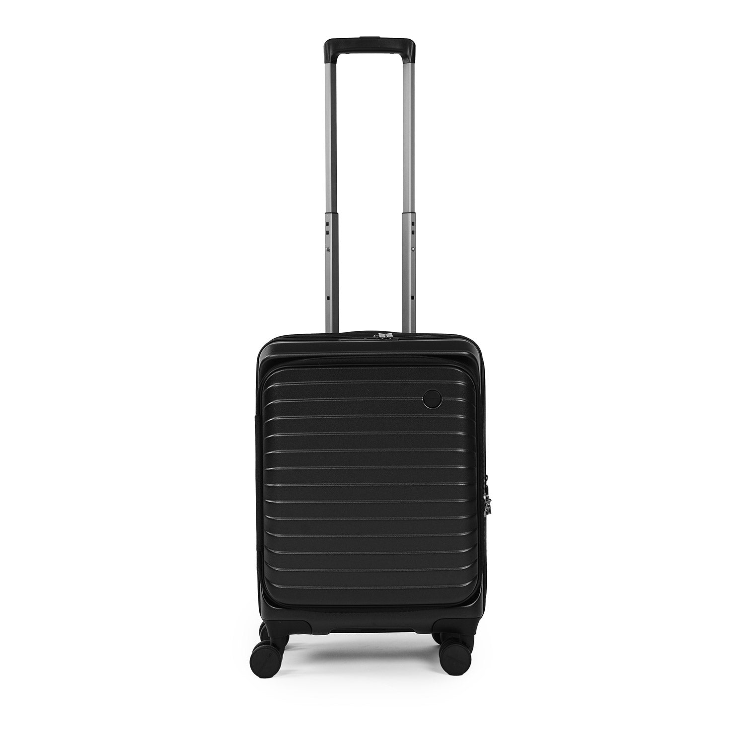 CROSSING INVI 20" Carry On Expandable Luggage With Front & Middle Access - Black