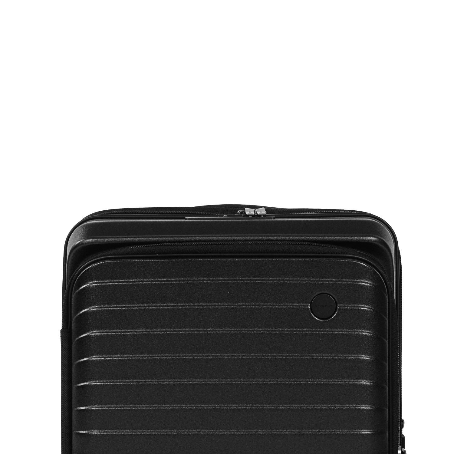 CROSSING INVI 20" Carry On Expandable Luggage With Front & Middle Access - Black