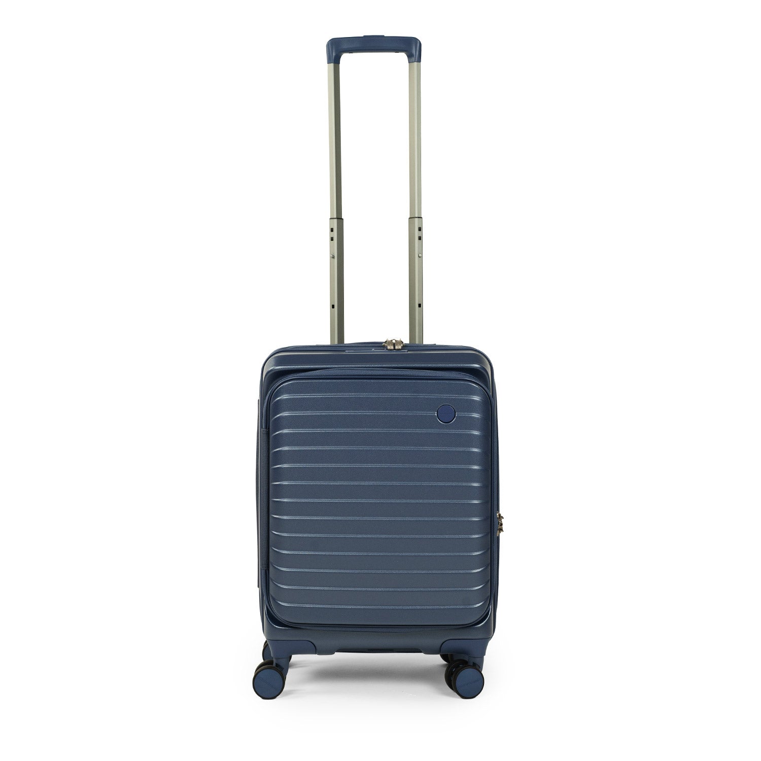 CROSSING INVI 20" Carry On Expandable Luggage With Front & Middle Access - Navy