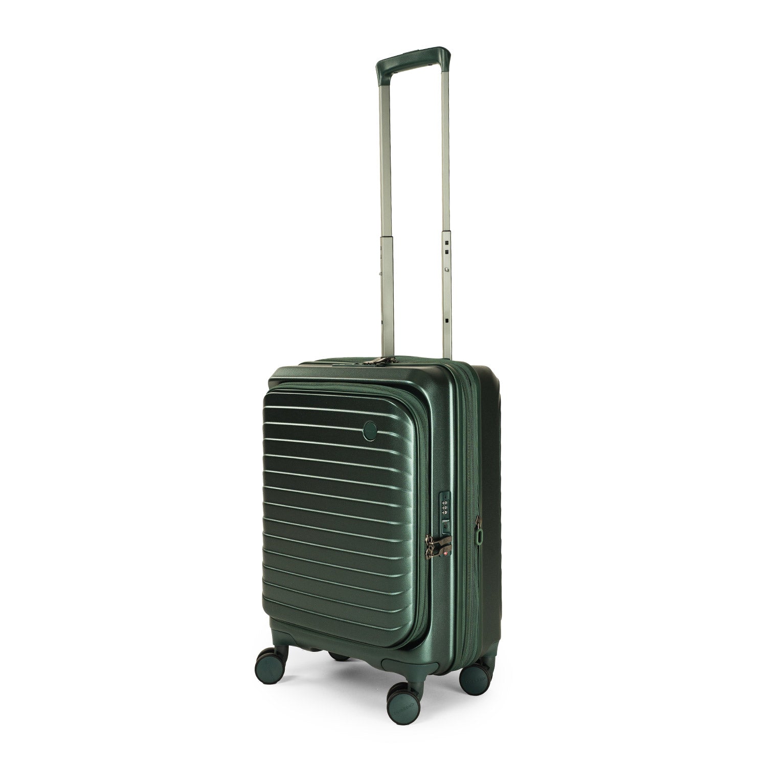 CROSSING INVI 20" Carry On Expandable Luggage With Front & Middle Access - Squash