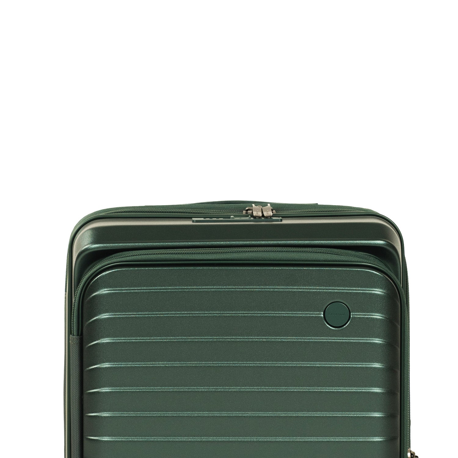 CROSSING INVI 20" Carry On Expandable Luggage With Front & Middle Access - Squash