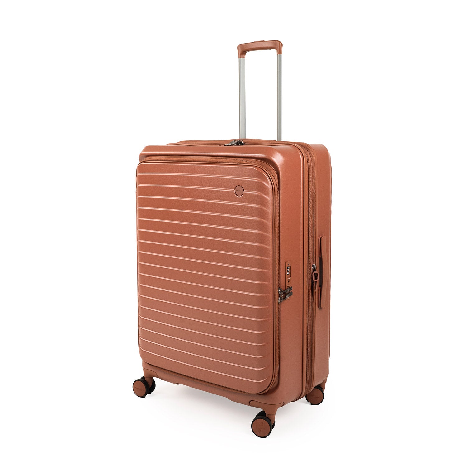 CROSSING INVI 30" Large Expandable Luggage With Front & Middle Access - Brick