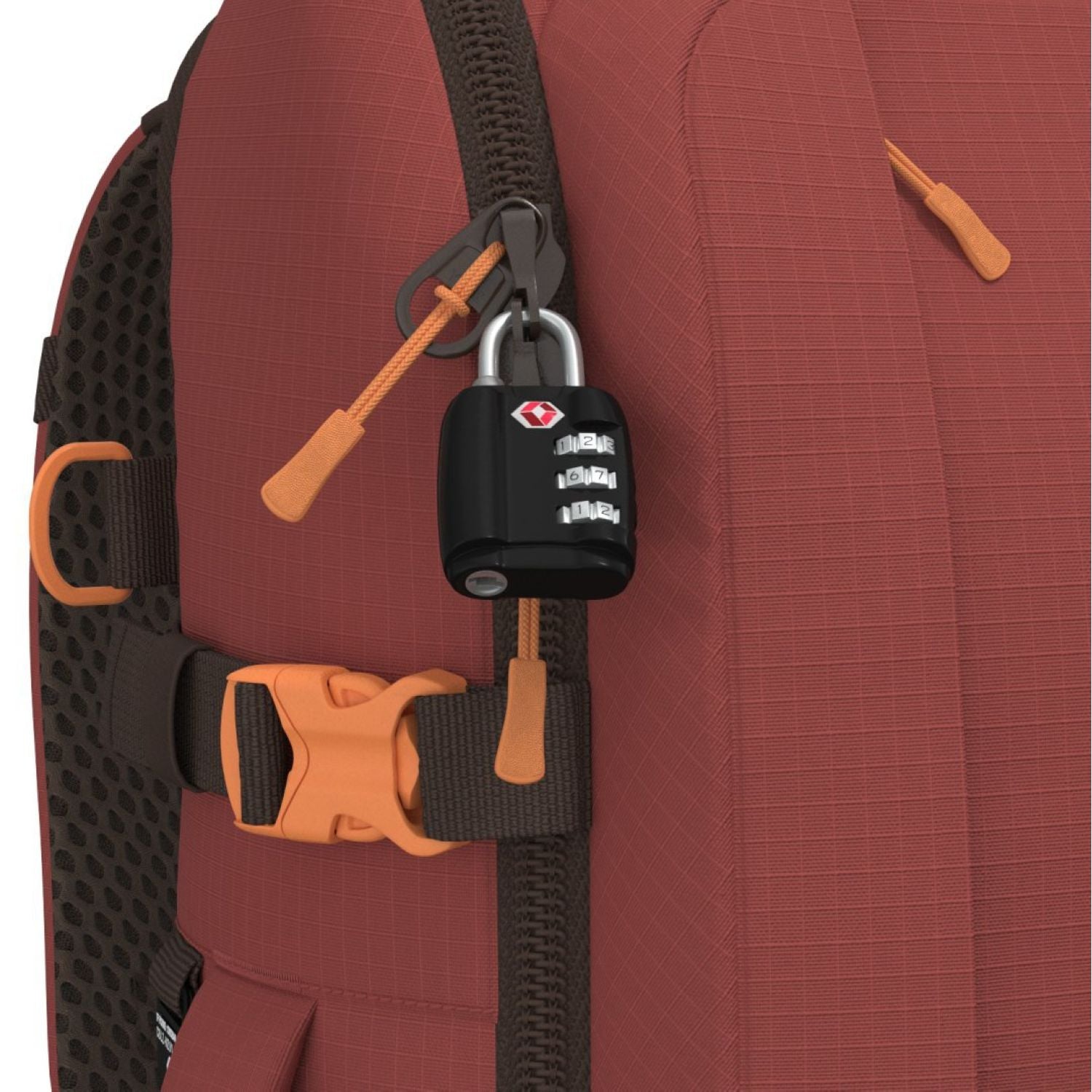 Cabinzero Adventure Cabin Backpack 42L (Sangria Red)