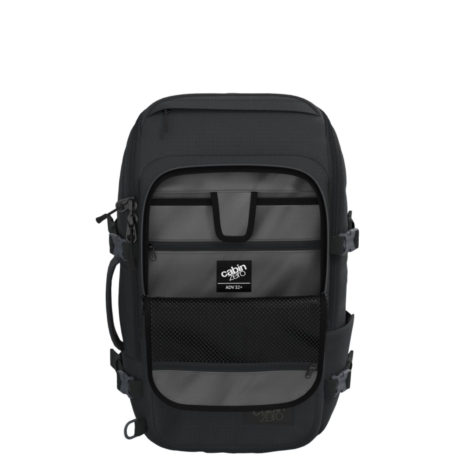 Cabinzero Adventure Pro Cabin Backpack 32L (Absolute Black)