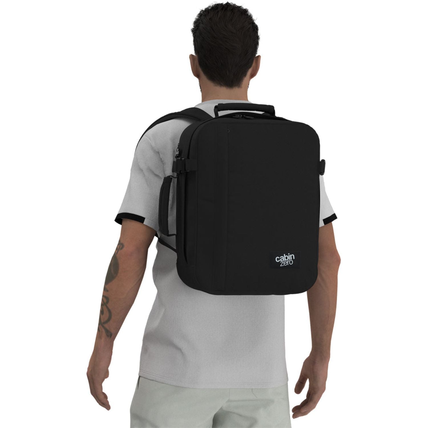 Cabinzero Classic 28L Backpack Laptop (Absolute Black)