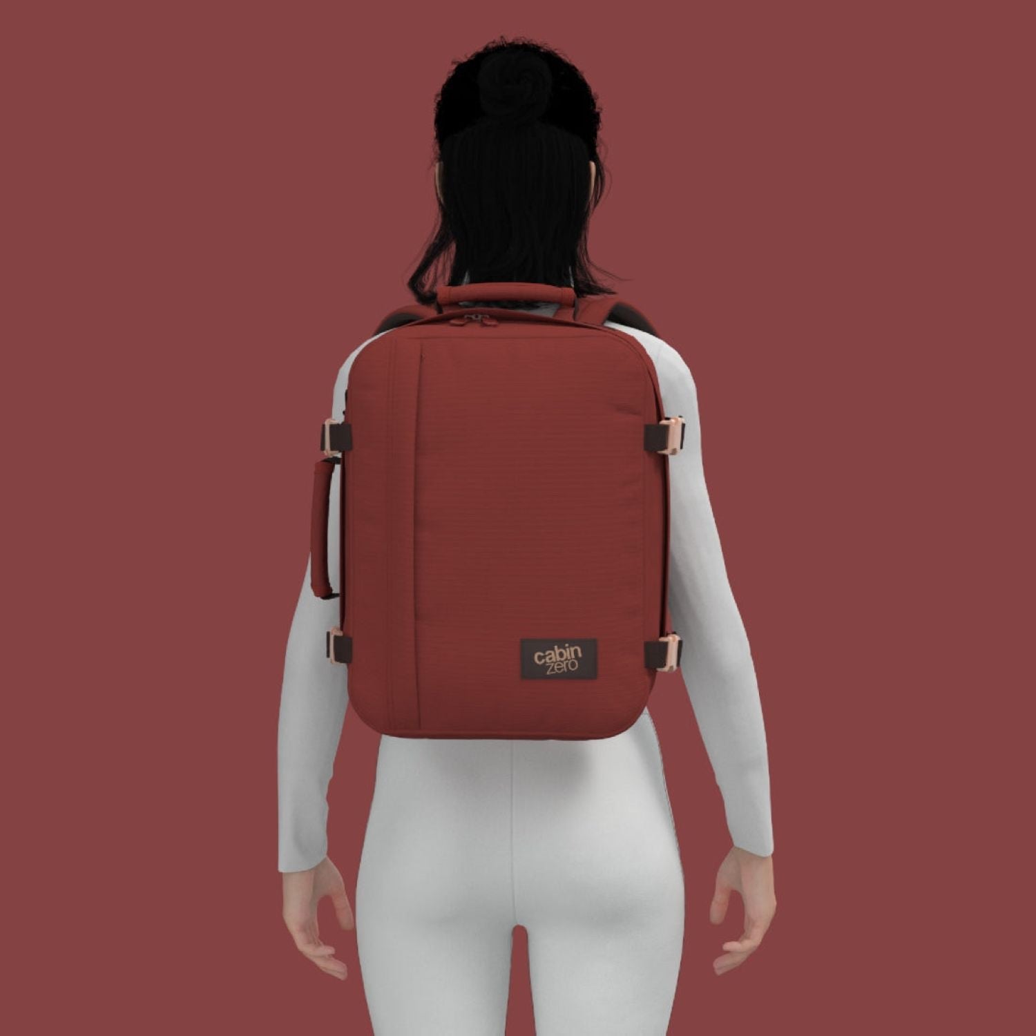 Cabinzero Classic Backpack 28L (Sangria Red)
