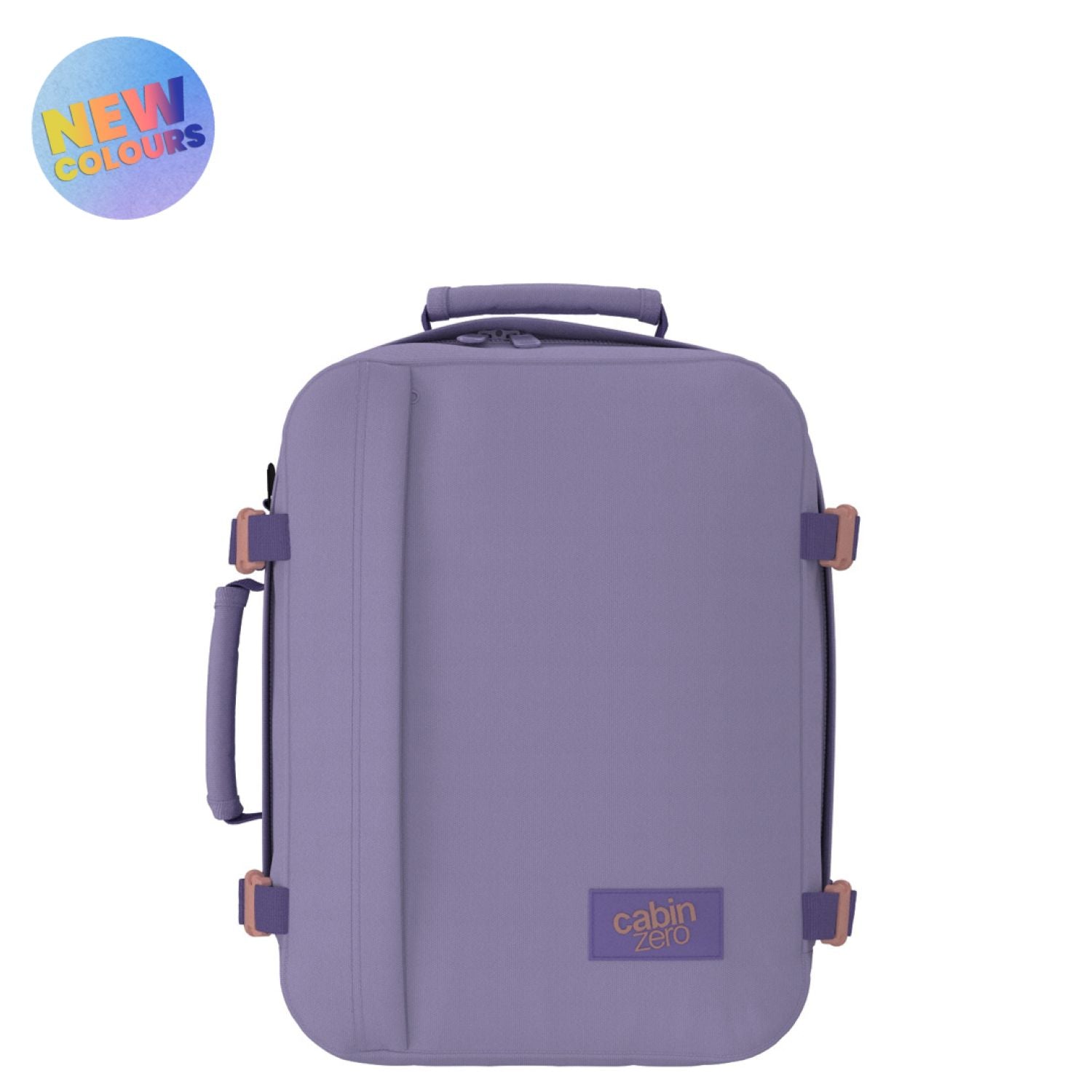 Cabinzero Classic Ultra Light Cabin Bag With Luggage Trackers 28L (Smokey Violet)