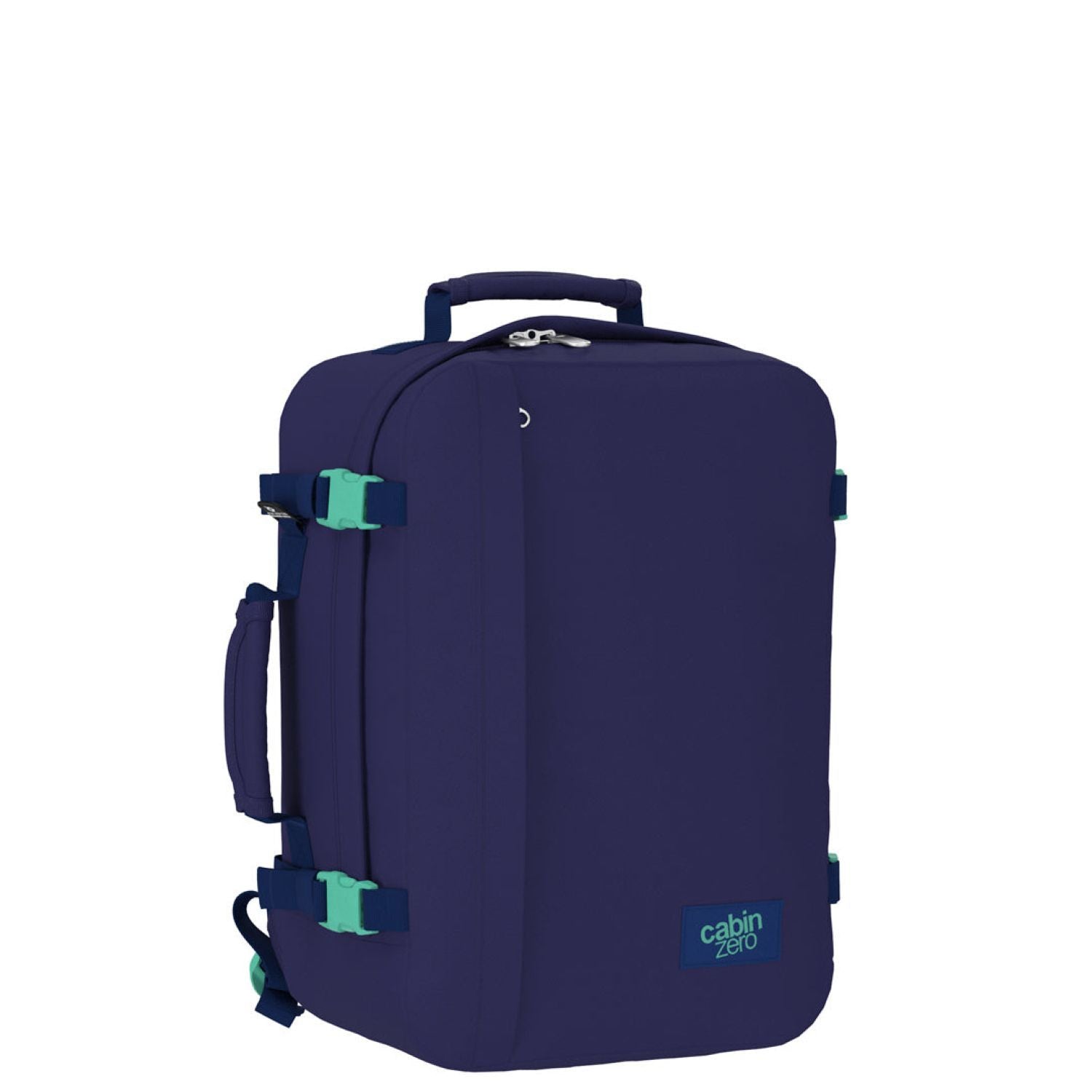 Cabinzero Classic Ultra Light Cabin Bag With Luggage Trackers 36L (Deep Ocean)