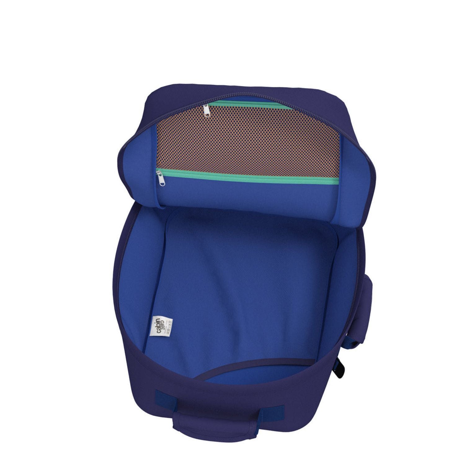 Cabinzero Classic Ultra Light Cabin Bag With Luggage Trackers 36L (Deep Ocean)