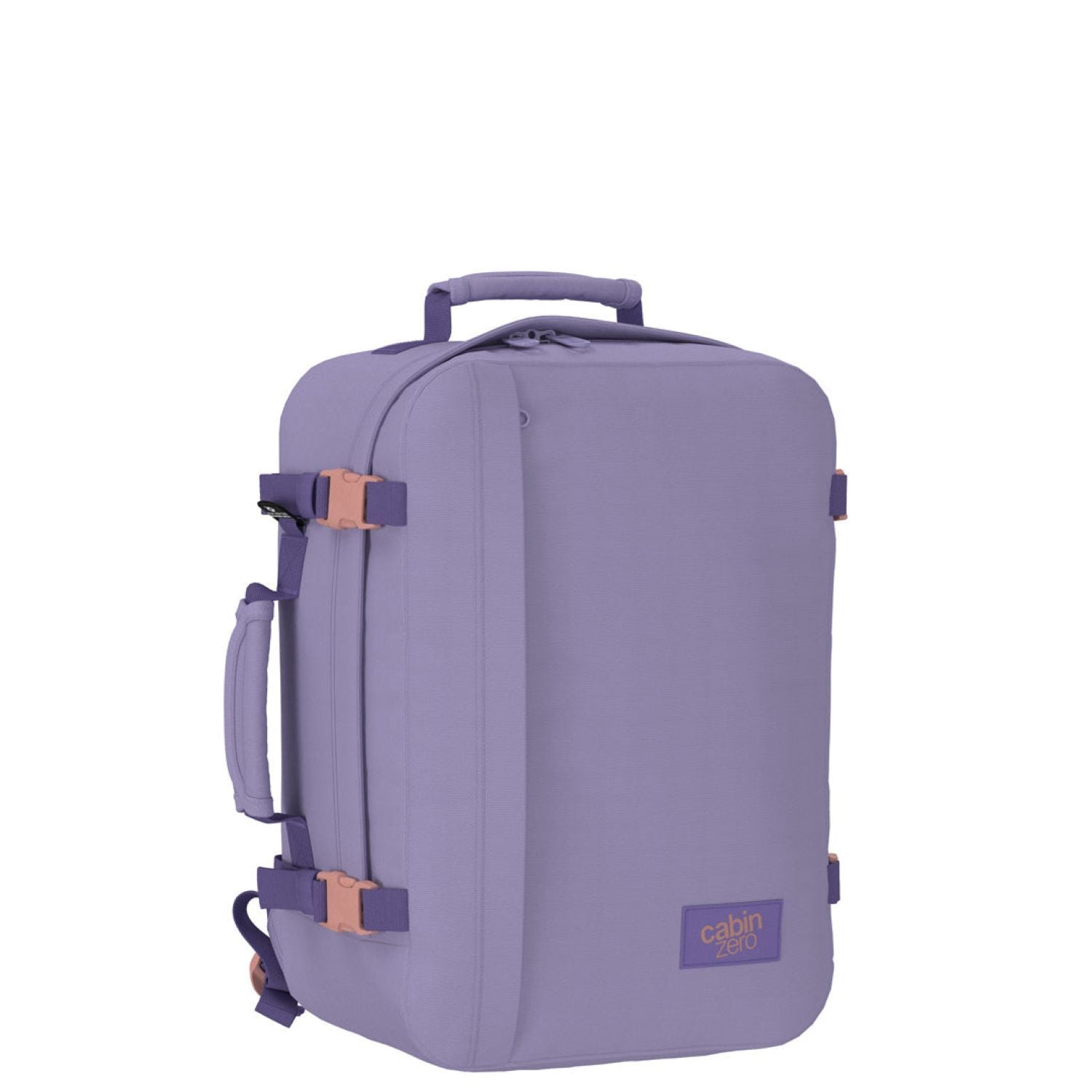 Cabinzero Classic Ultra Light Cabin Bag With Luggage Trackers 36L (Smokey Violet)