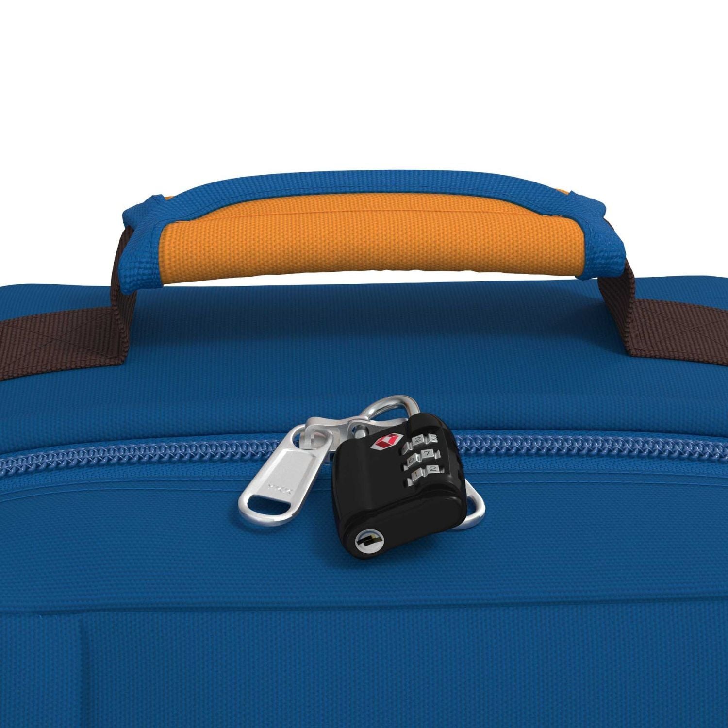 Cabinzero Classic Ultra Light Cabin Bag With Luggage Trackers 36L (Tropical Blocks)