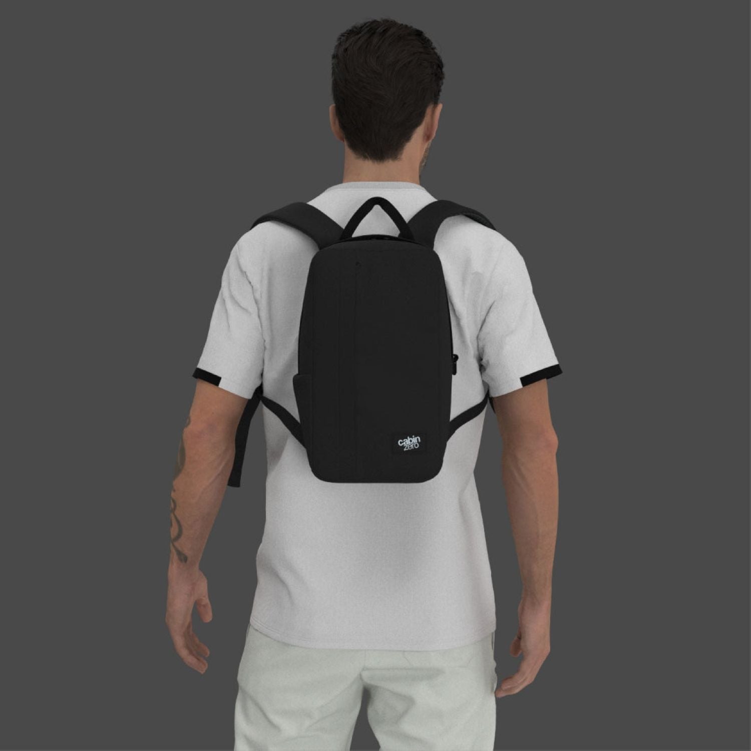 Cabinzero Classic Flight Backpack 12L - Absolute Black