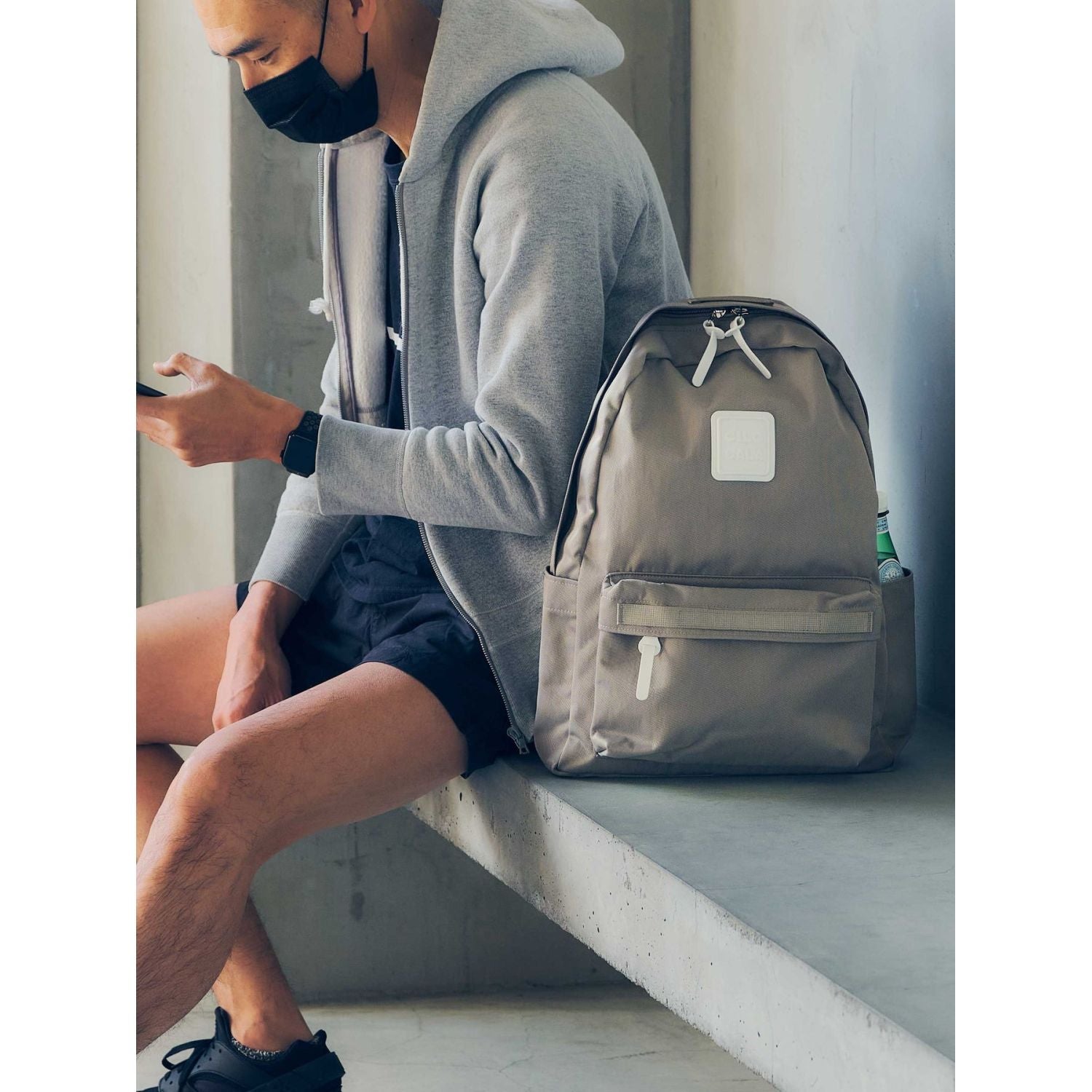 Cilocala Regular Backpack Large (Gray)