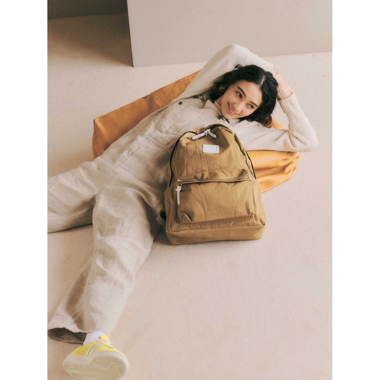 Cilocala Regular Backpack Large (Sand)