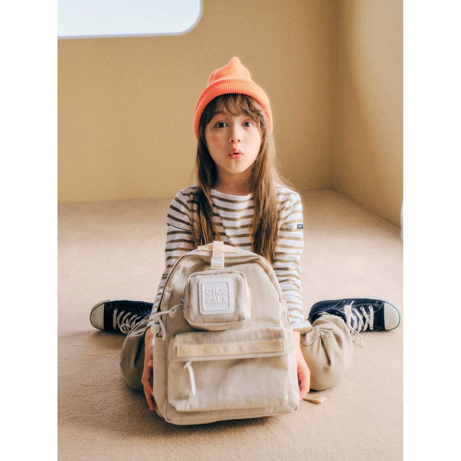 Cilocala Regular Backpack Small (Stone)