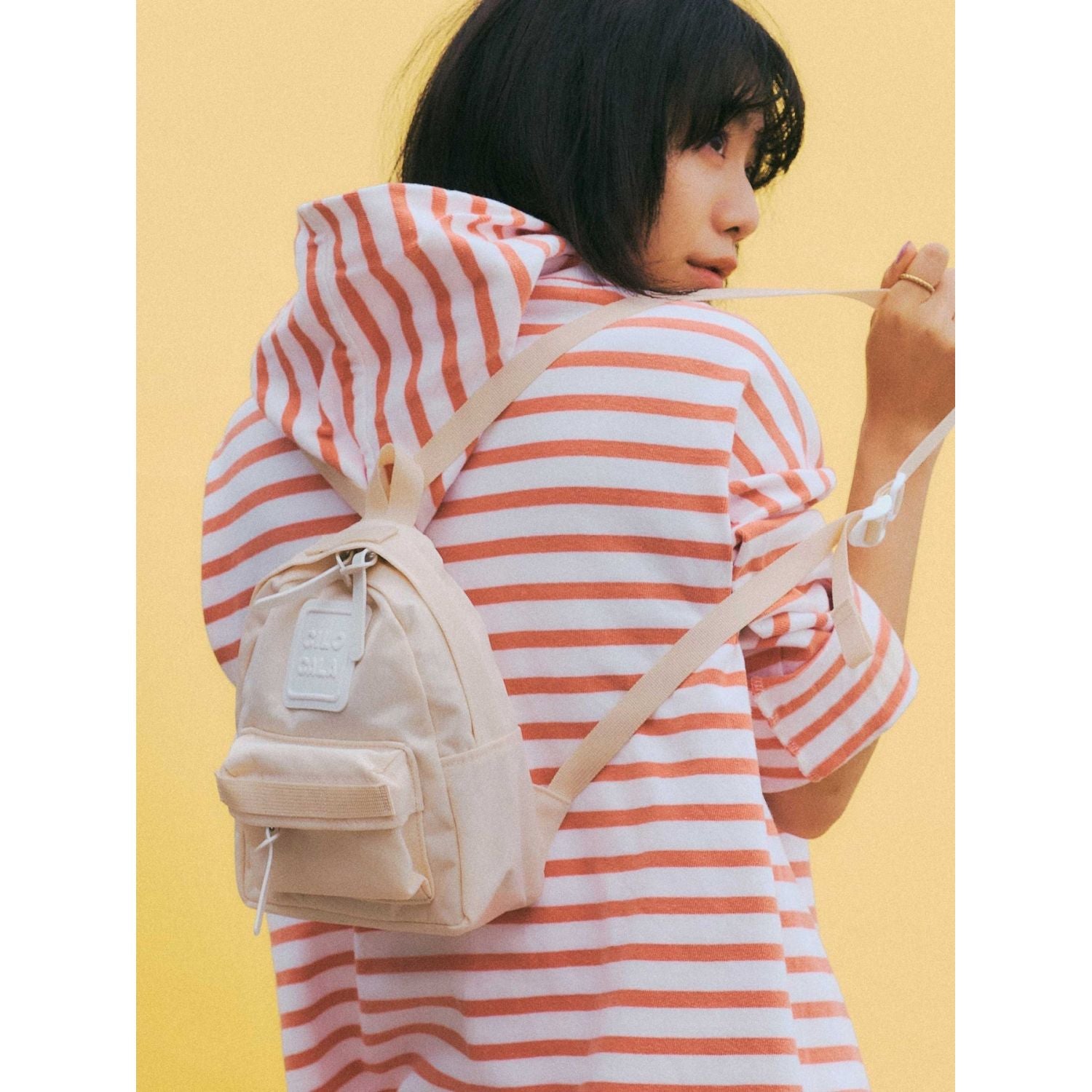 Cilocala Regular Backpack X-Small (Milky)