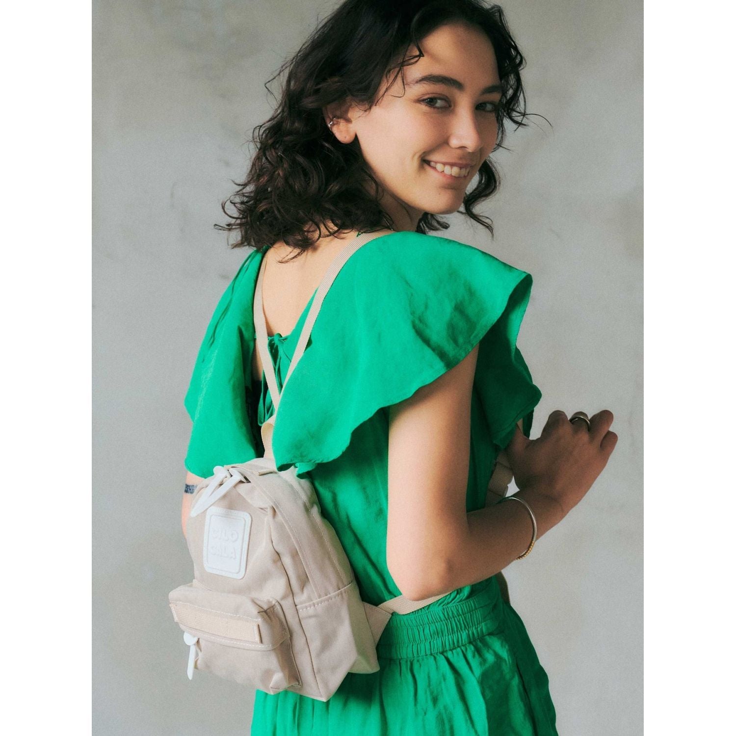 Cilocala Regular Backpack X-Small (Stone)