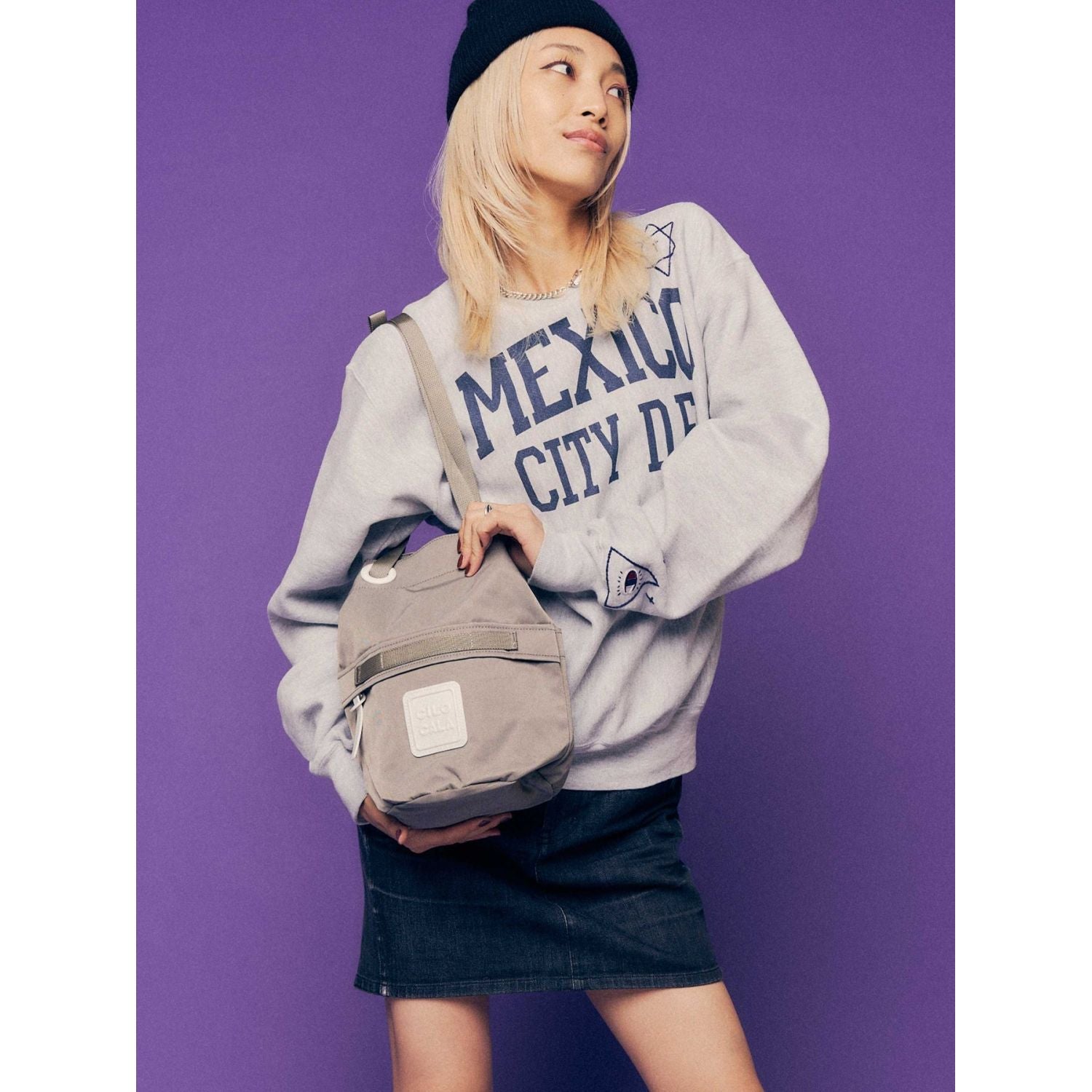 Cilocala Regular Bon Shoulder Bag (Sky)