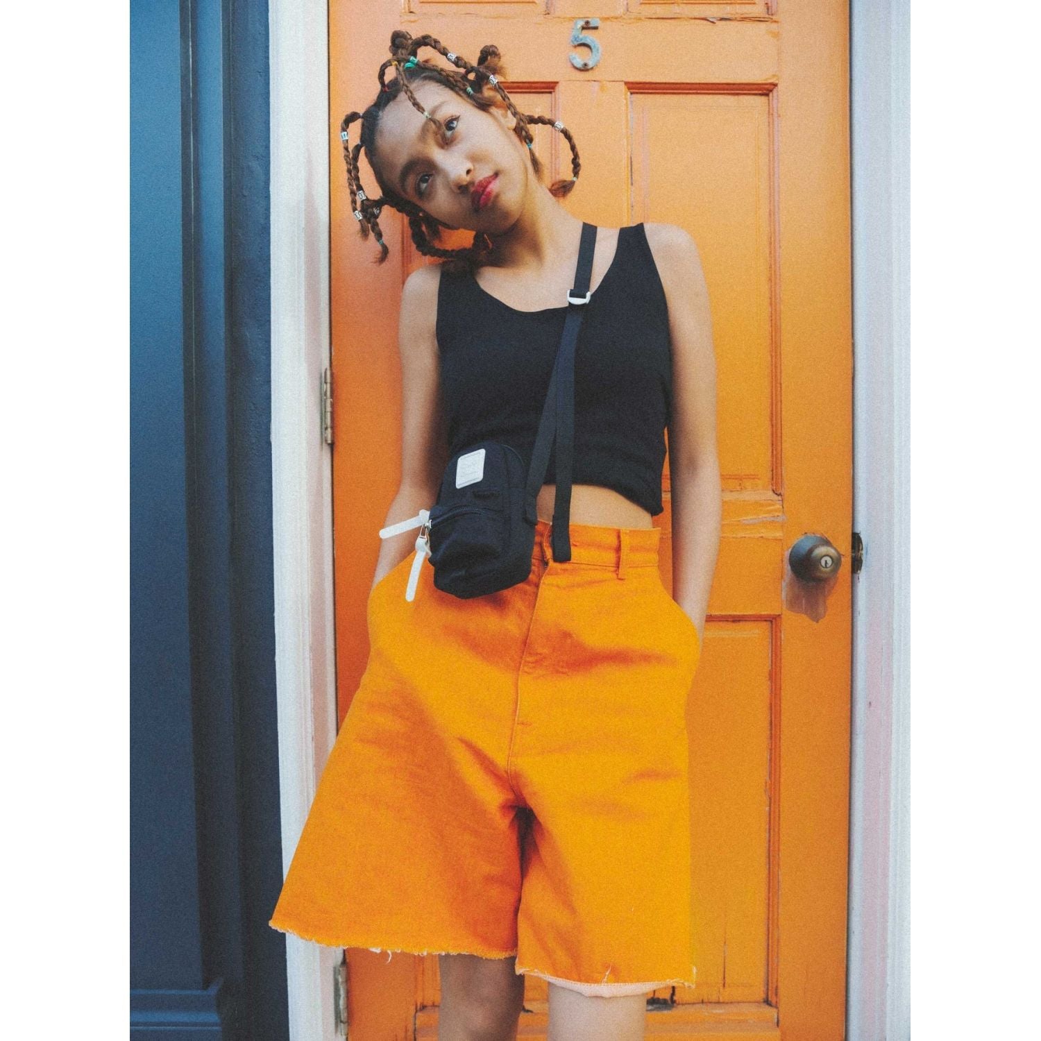 Cilocala Regular Packman Shoulder Bag (Black)