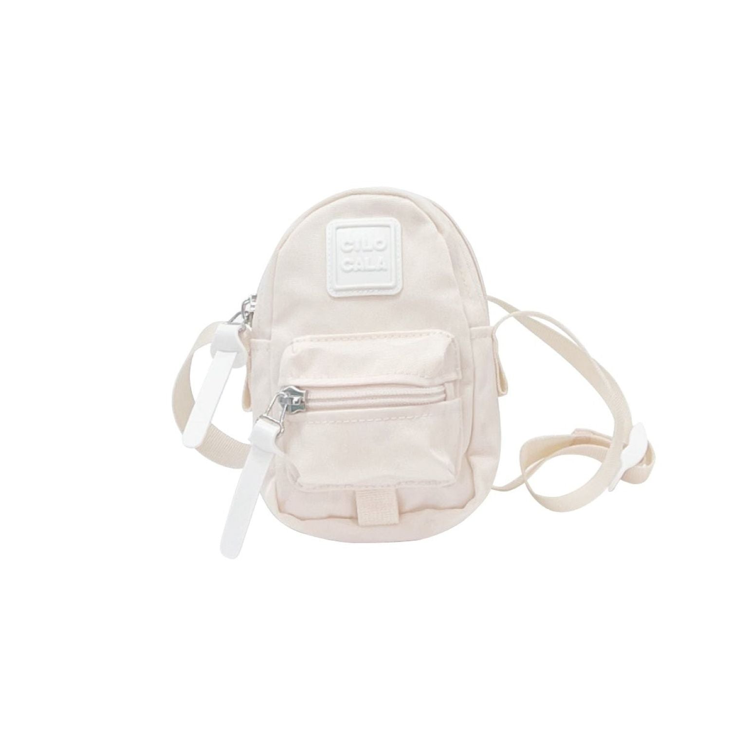 Cilocala Regular Packman Shoulder Bag (Milky)