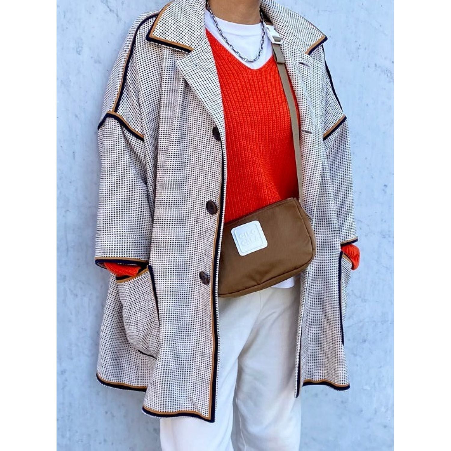 Cilocala Regular Shin-Yoko Shoulder Bag (Guava)