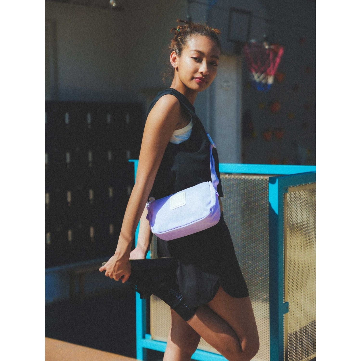 Cilocala Regular Shin-Yoko Shoulder Bag (Lavender)