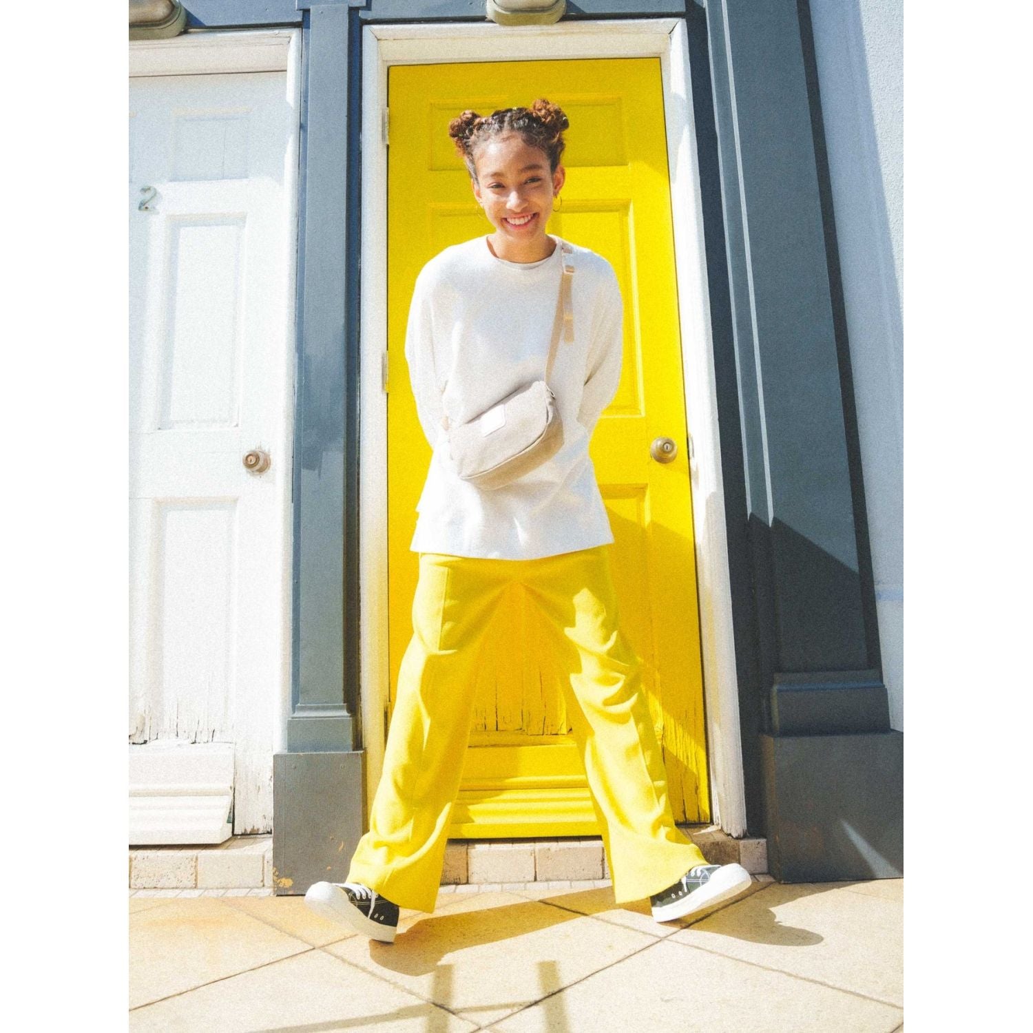 Cilocala Regular Shin-Yoko Shoulder Bag (Stone)