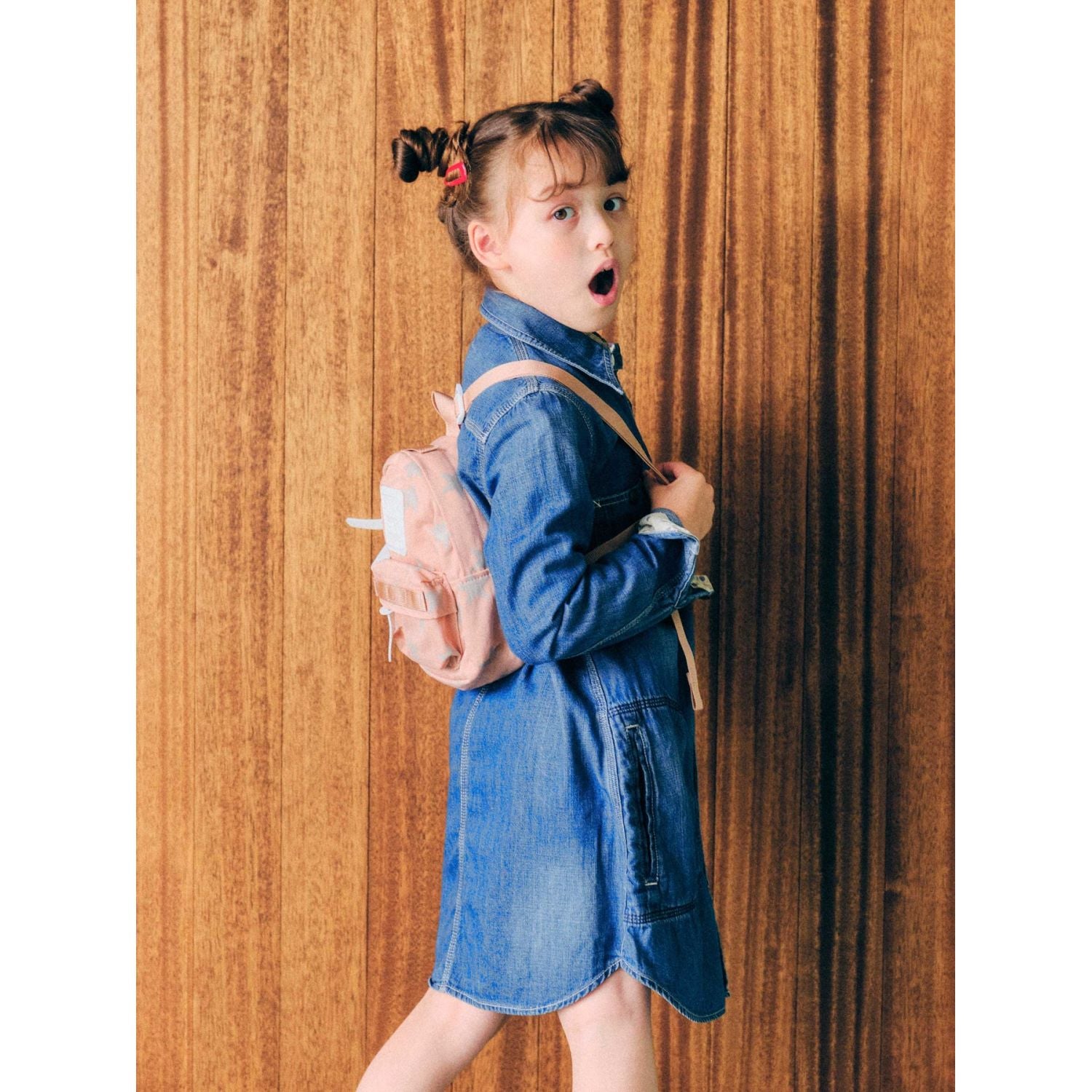 Cilocala Star Print Backpack X-Small (Guava)