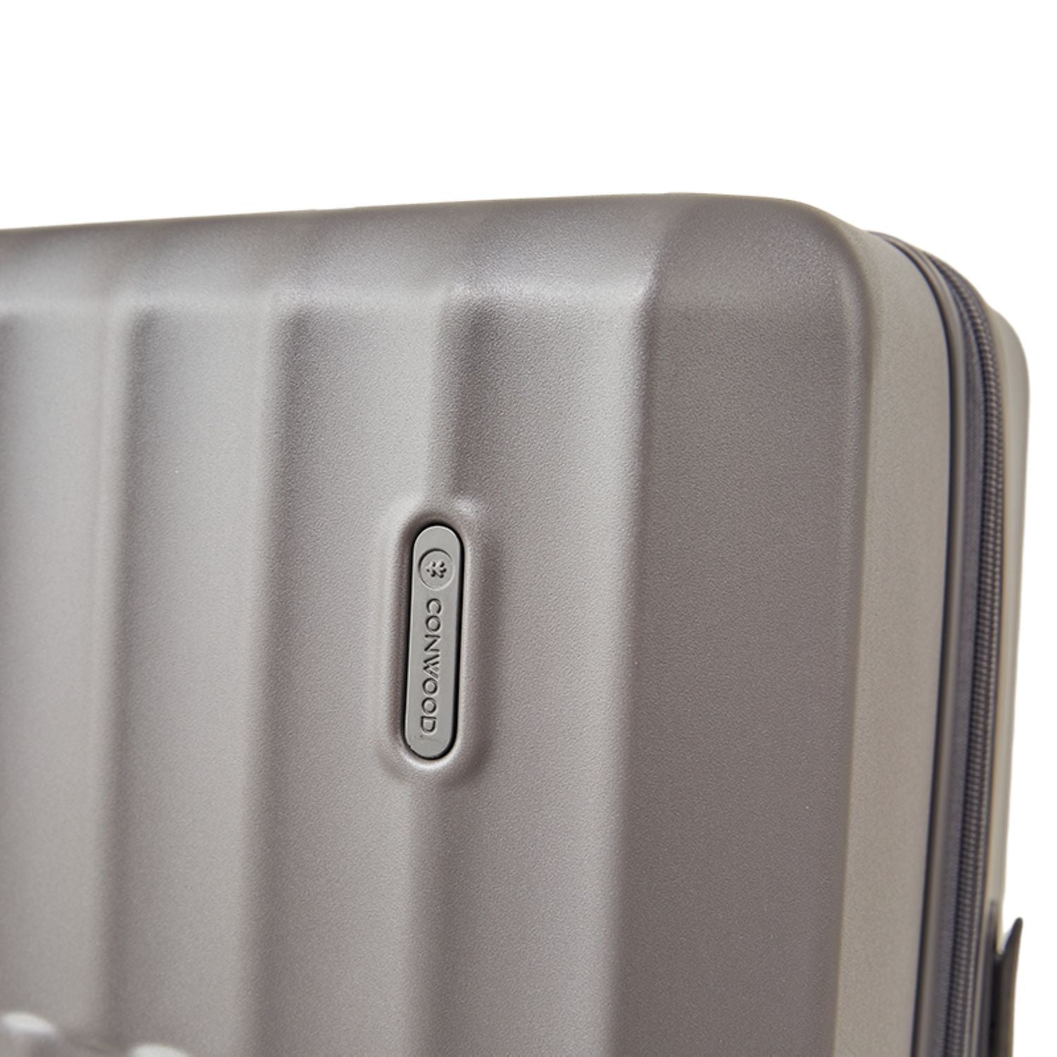 Conwood Spacelite Polycarbonate Expandable 24" Medium Luggage - Dark Grey