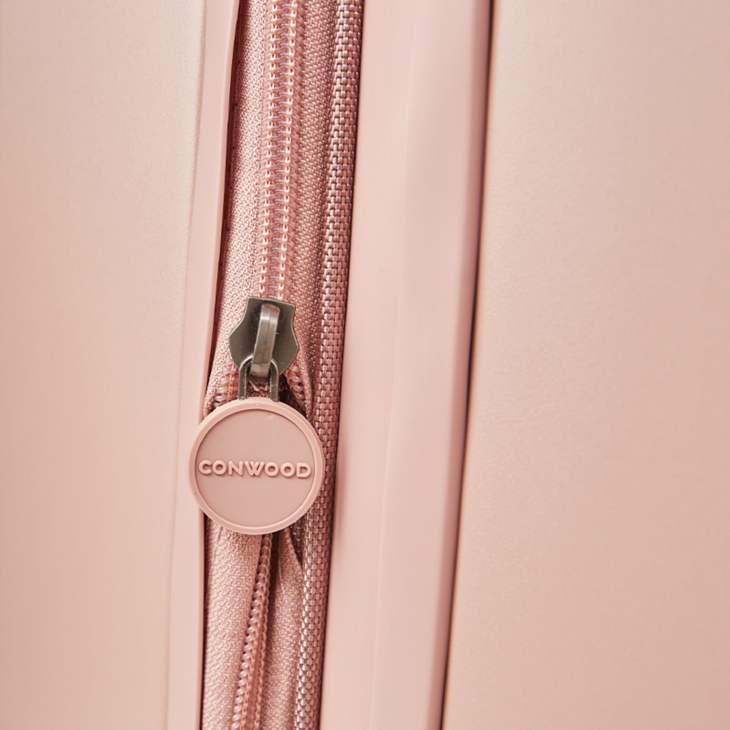 Conwood Spacelite Polycarbonate Expandable 24" Medium Luggage -Light Pink