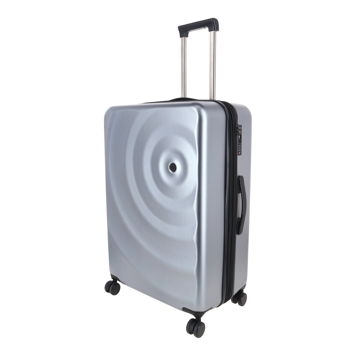 Crossing Miles Polycarbonate Expandable 28" Large Luggage Spinner - Gunmetal