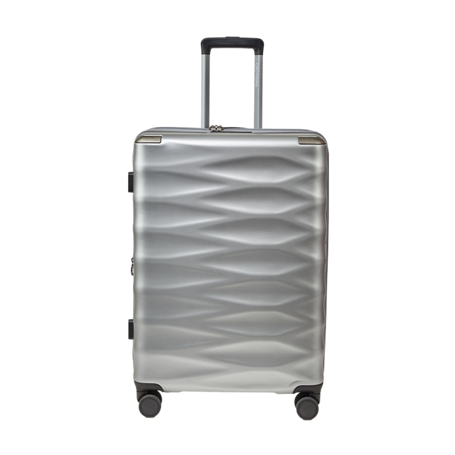 Crossing Arc Pc Upright Large Luggage 28" (Silver)