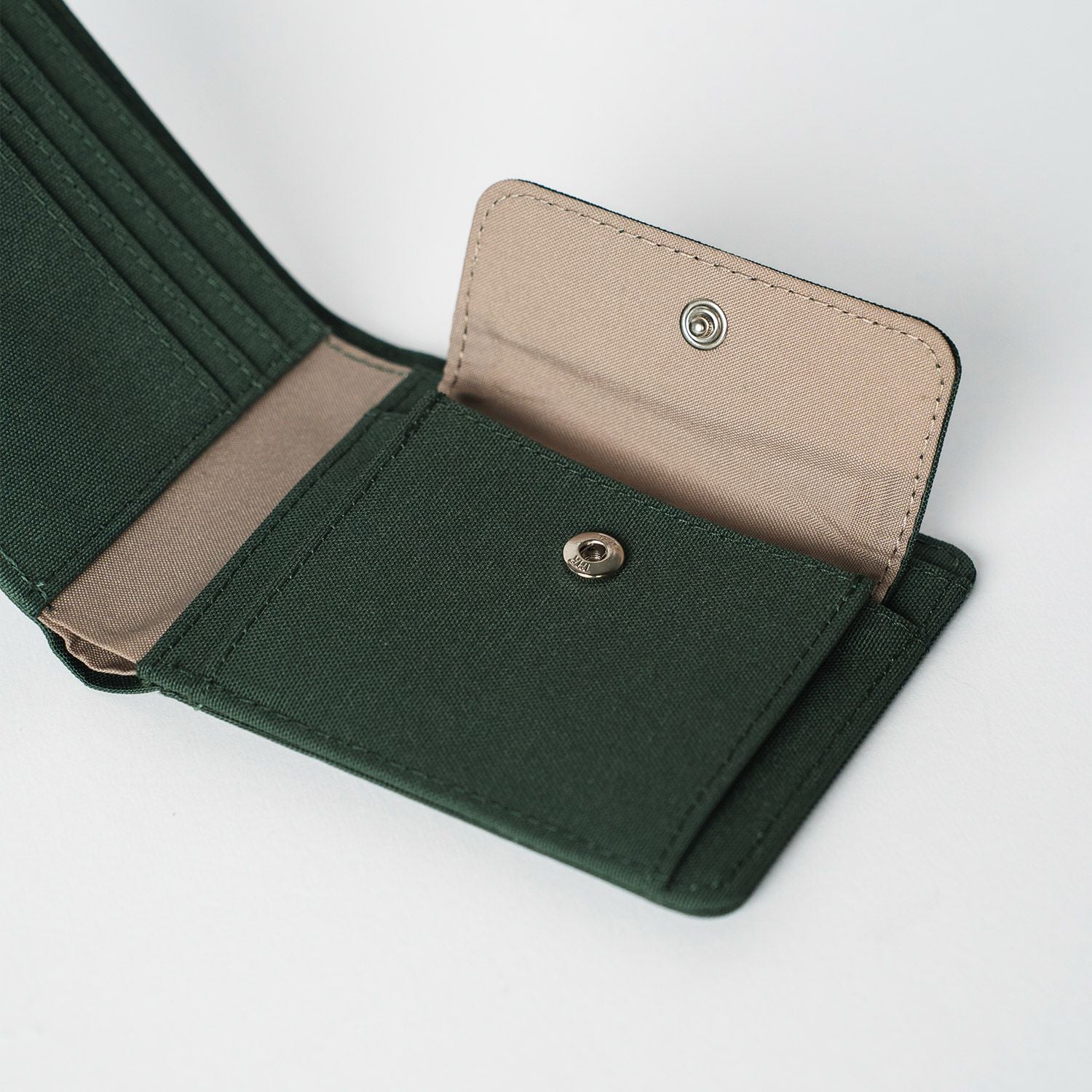 Crossing Bifold Wallet with Coin Pocket RFID - Green