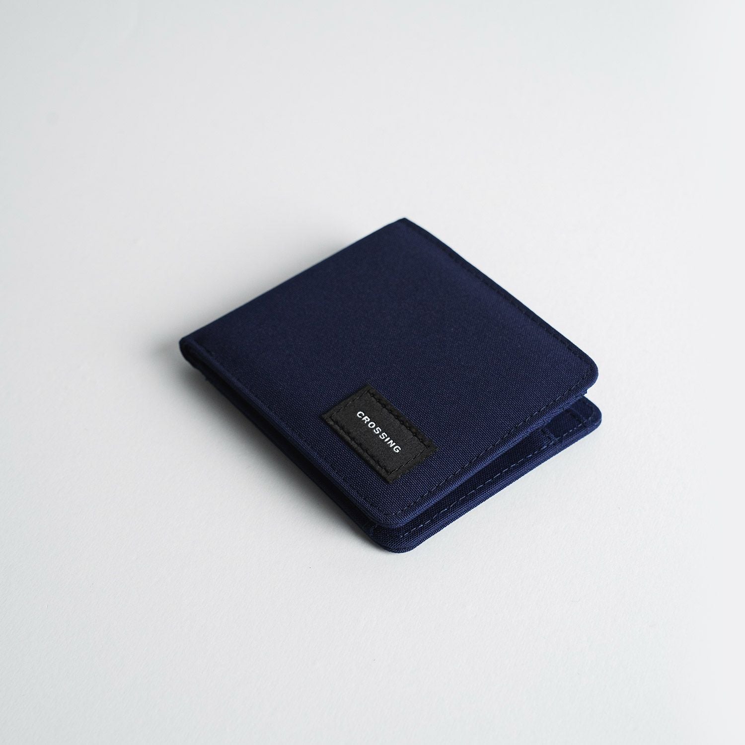 Crossing Bifold Wallet with Coin Pocket RFID - Navy