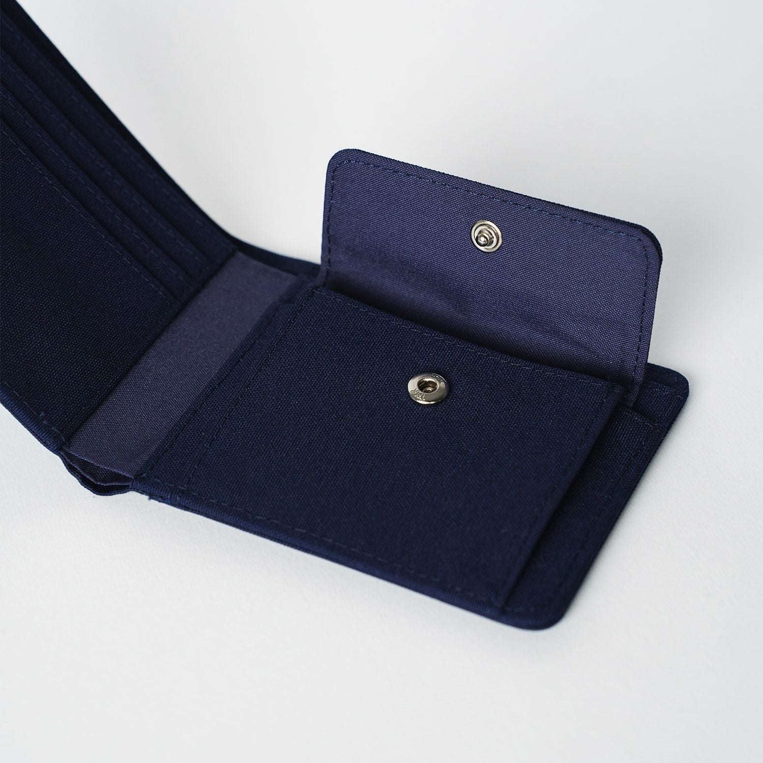 Crossing Bifold Wallet with Coin Pocket RFID - Navy